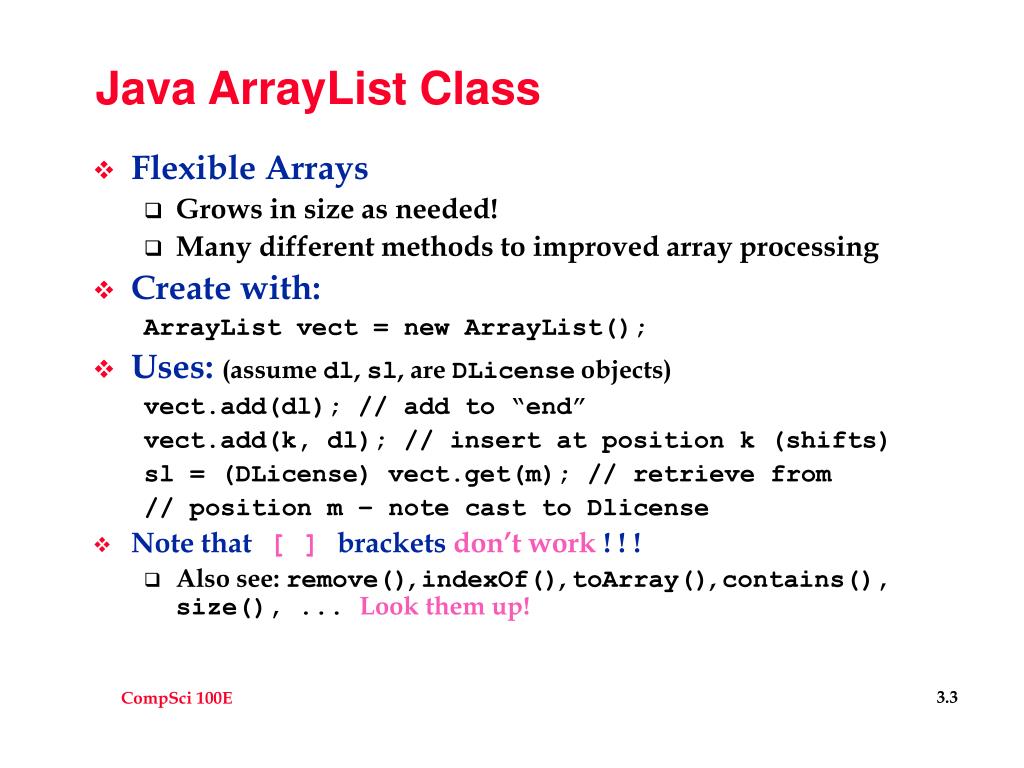 Arrays Java