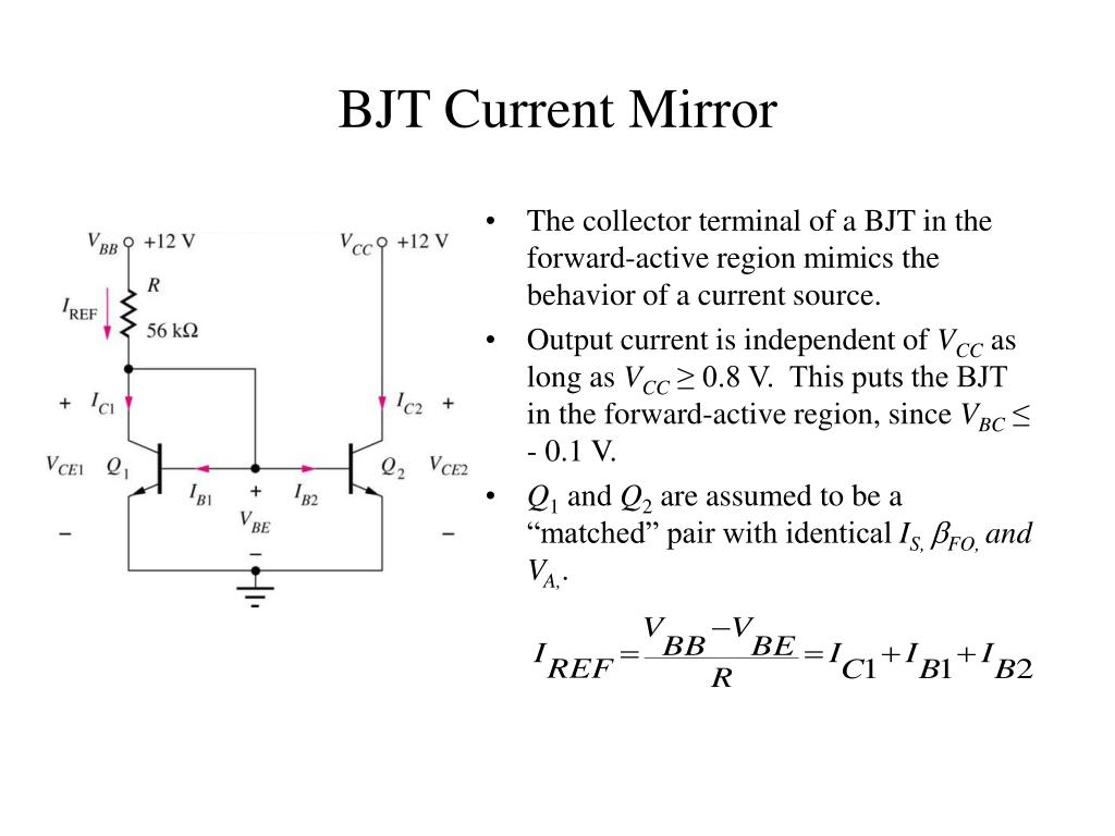PPT Chapter 5 Bipolar Junction Transistors PowerPoint Presentation