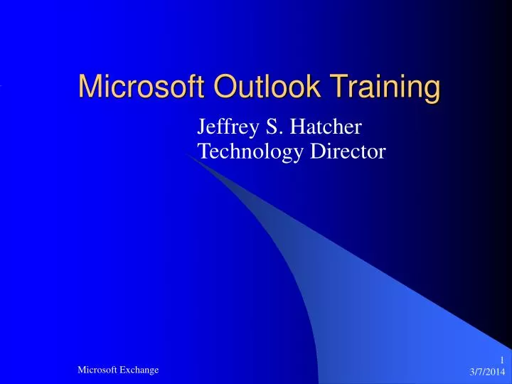 microsoft outlook training n.