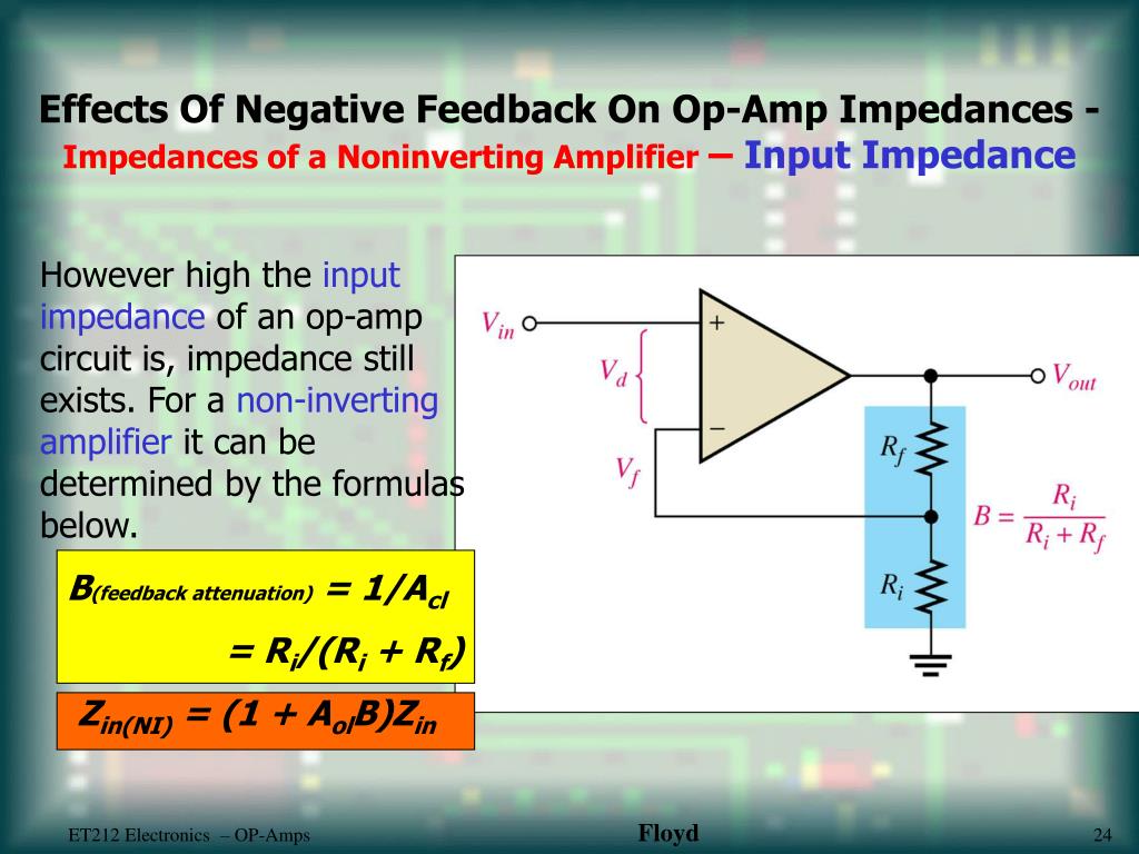 investing op amp circuit formulas