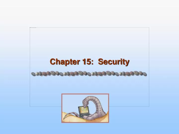 chapter 15 security n.