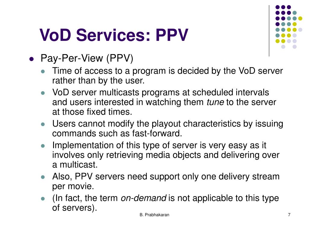 PPT - Video-on-Demand (VoD) Servers PowerPoint Presentation, free download 