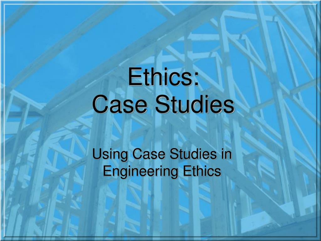 it ethics case study