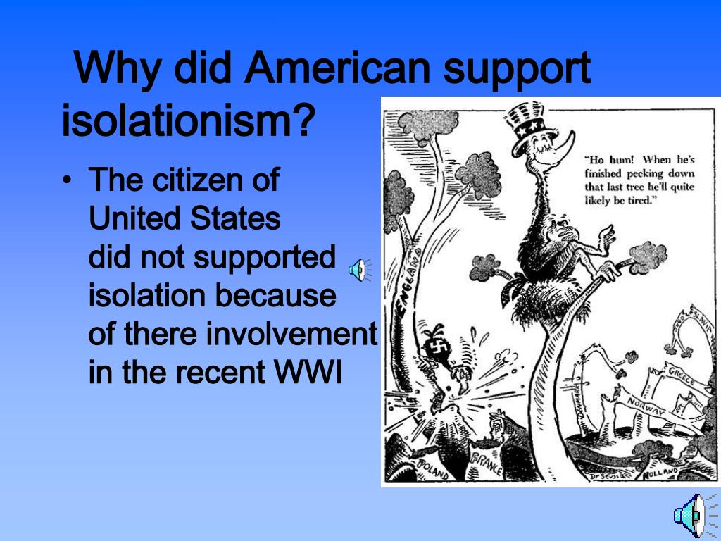 PPT American Isolationism During World War II PowerPoint Presentation 