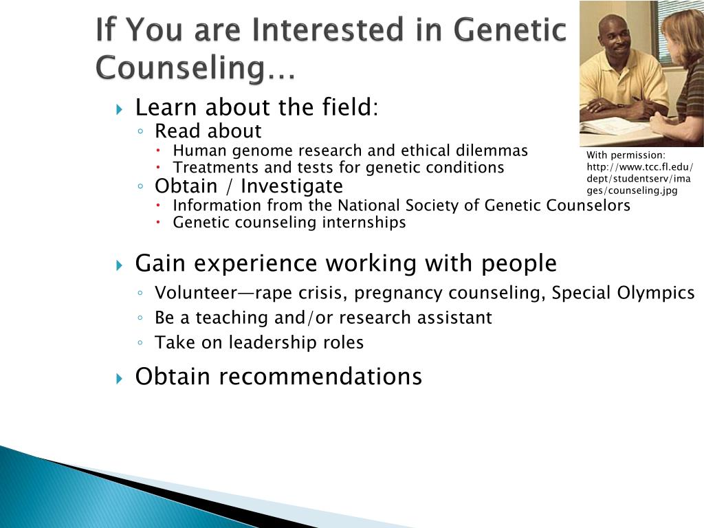 Genetic counselor job information