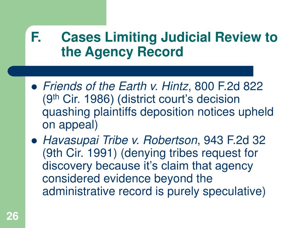 judicial review case number