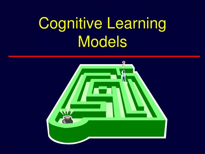 cognitive learning models n.