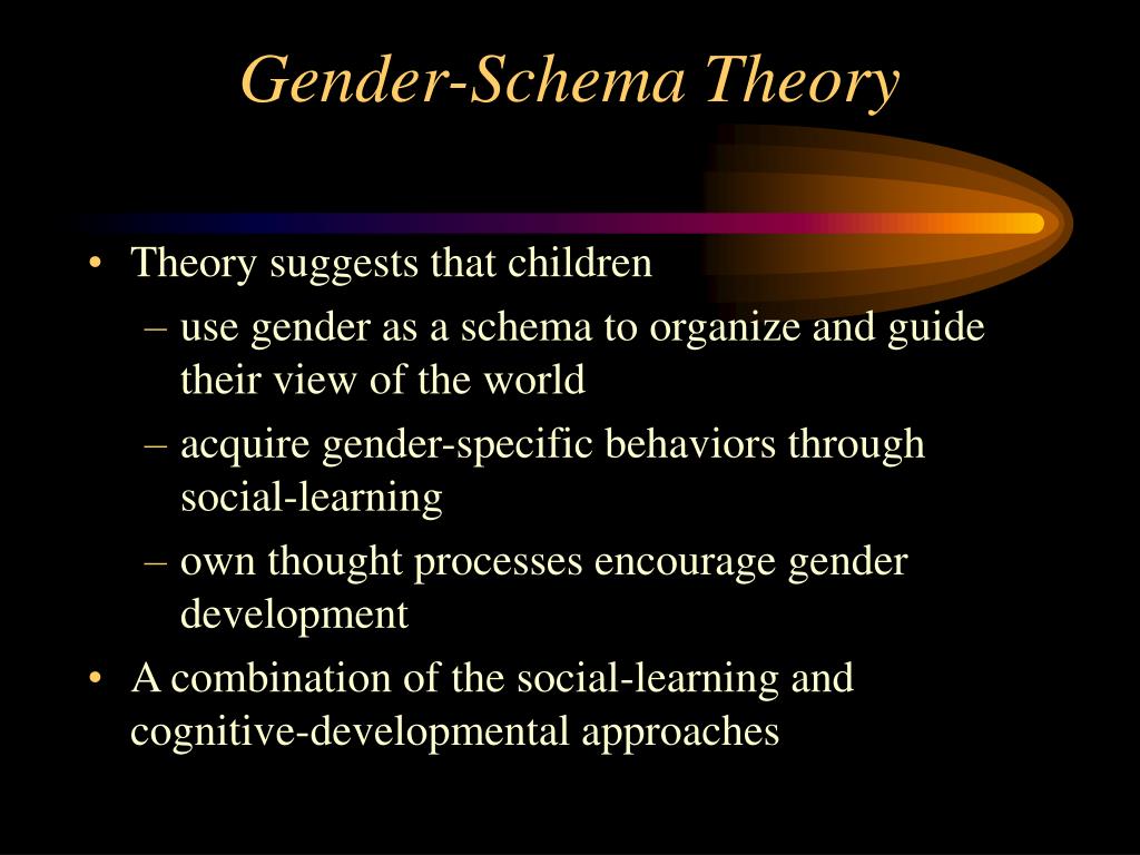 gender schema theory
