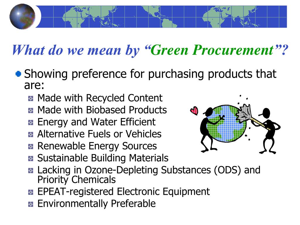 Ppt Green Procurement Powerpoint Presentation Free Download Id168048
