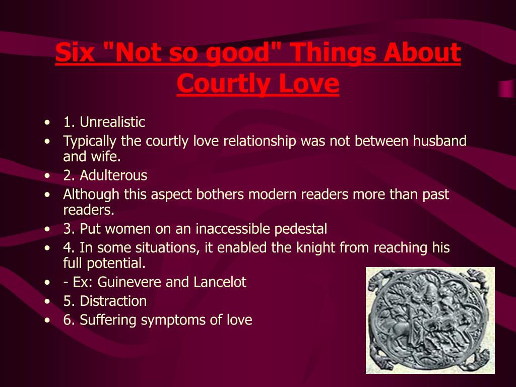 Courtly Love Rules Courtly Love Rules