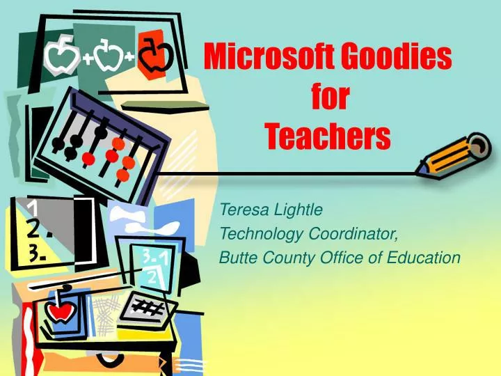 microsoft goodies for teachers n.