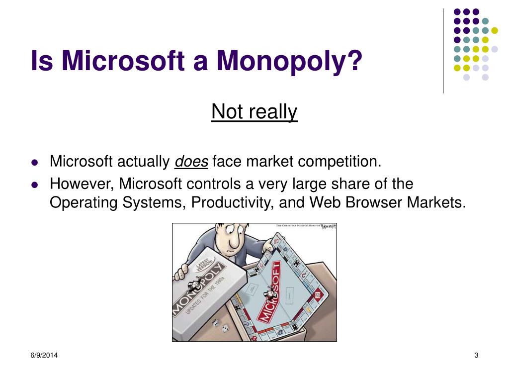 microsoft monopoly research paper