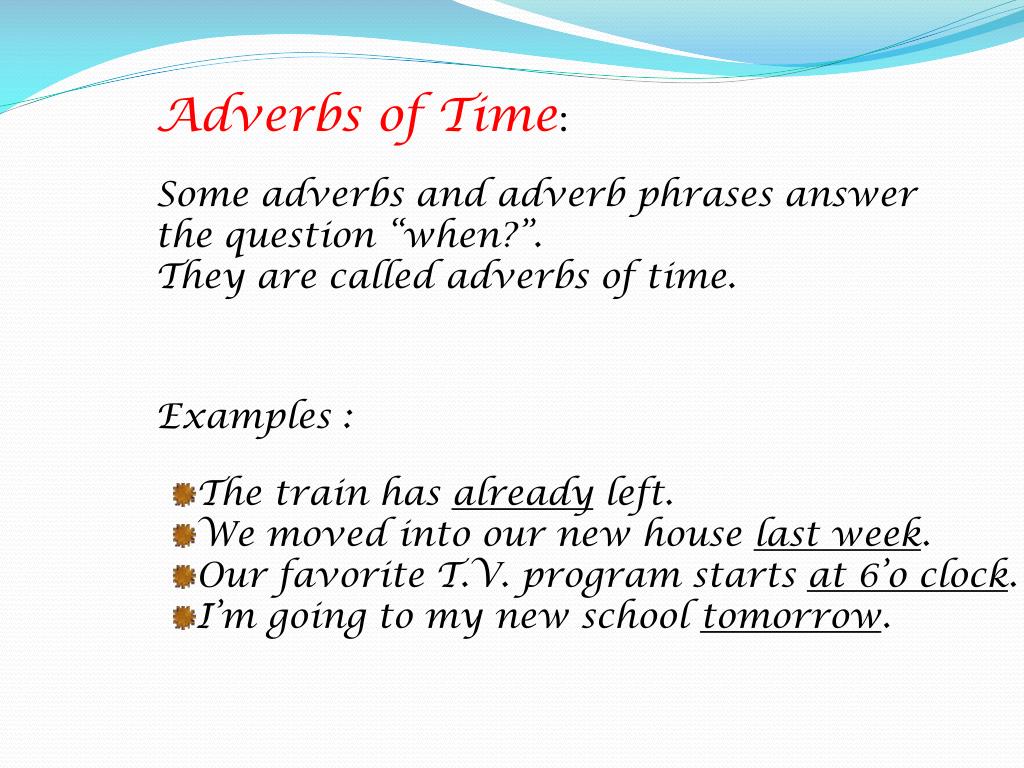 Adverb that starts with t