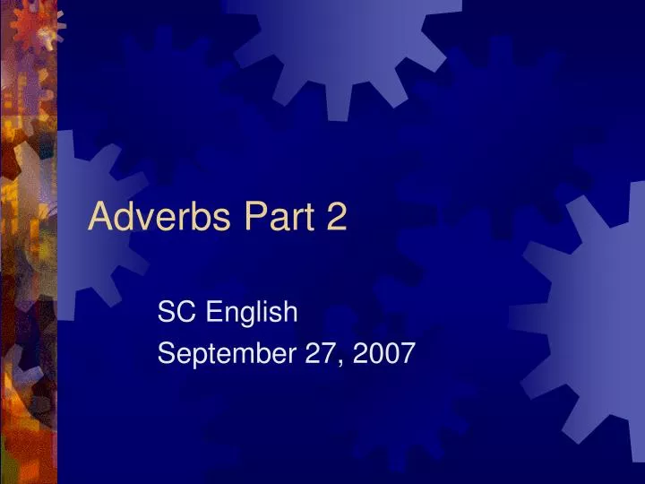 adverbs part 2 n.