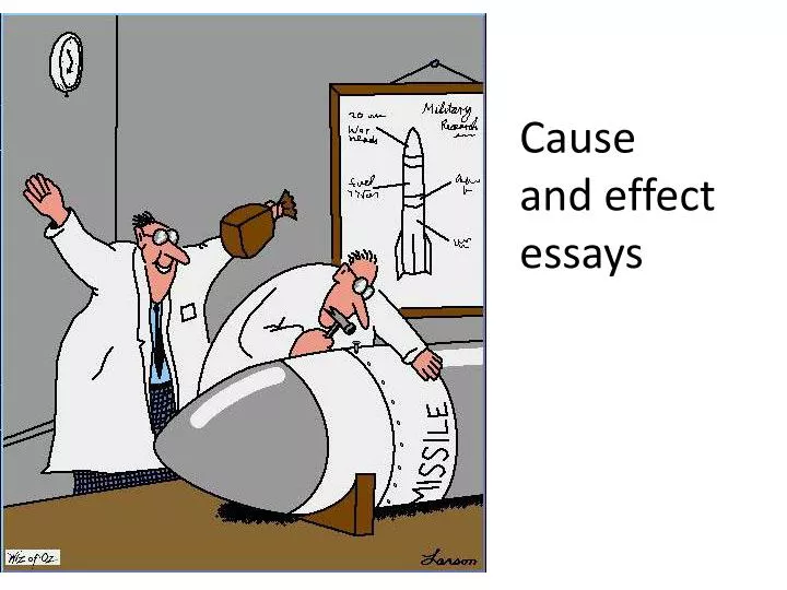 cause and effect essays n.