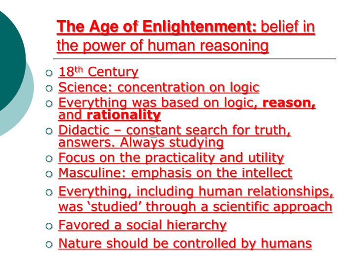 the age of the enlightment analysis The age of enlightenment started in the 18th century and gave people a chance to find reason and truth on their own, without the guidance from others. the age of the enlightment analysis The age of enlightenment started in the 18th century and gave people a chance to find reason and truth on their own, without the guidance from others.