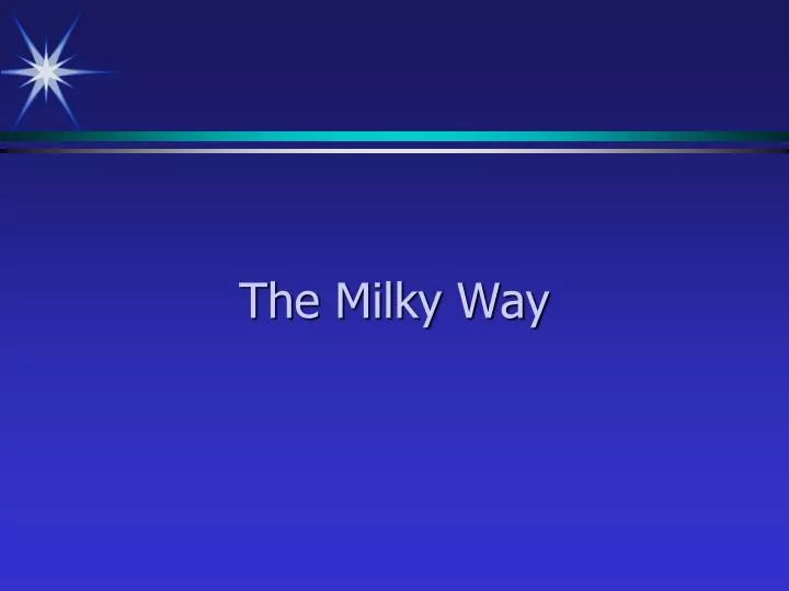 the milky way n.