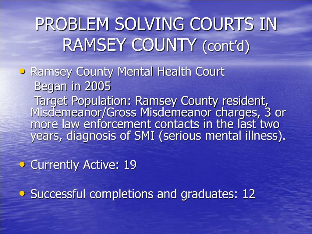 minnesota problem solving courts