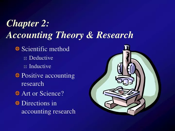 research topics in accounting theory