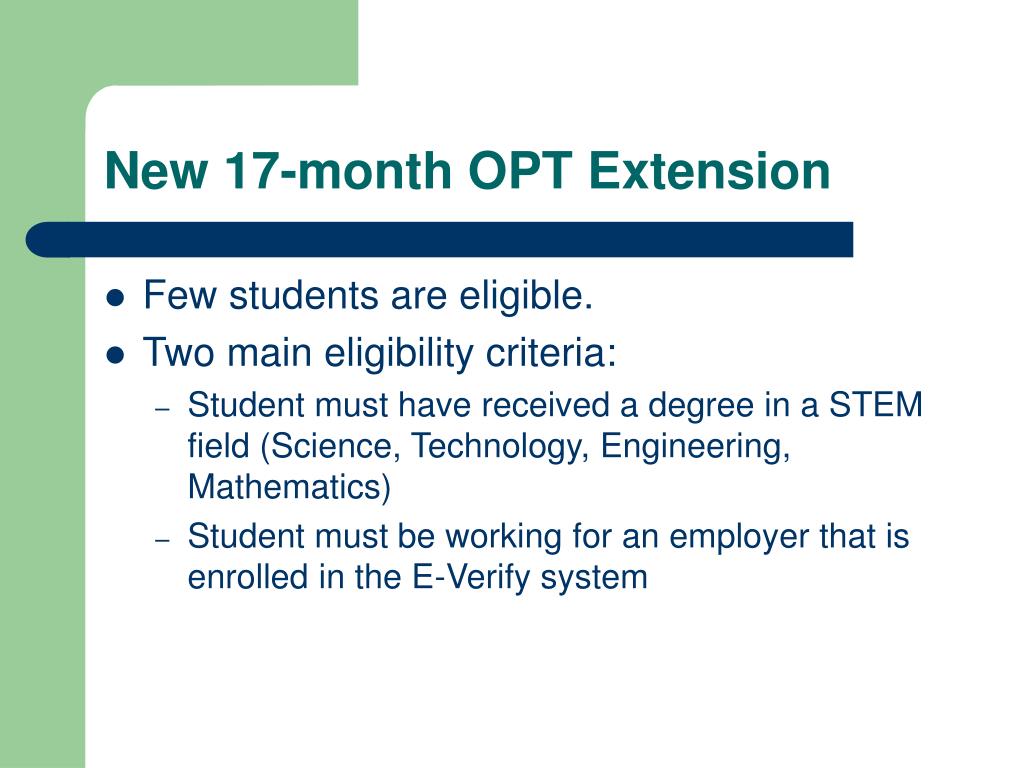 PPT Changes to OPT PowerPoint Presentation, free download ID171778
