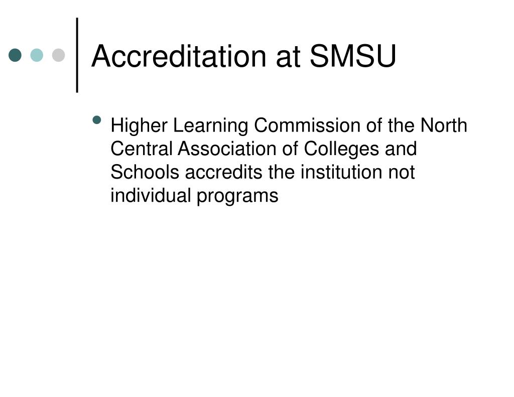 PPT - Higher Learning Commission Of The North Central Association Of ...