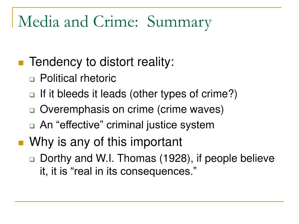 essay about role of media in crime prevention