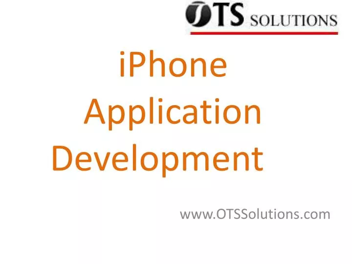 iphone application development n.