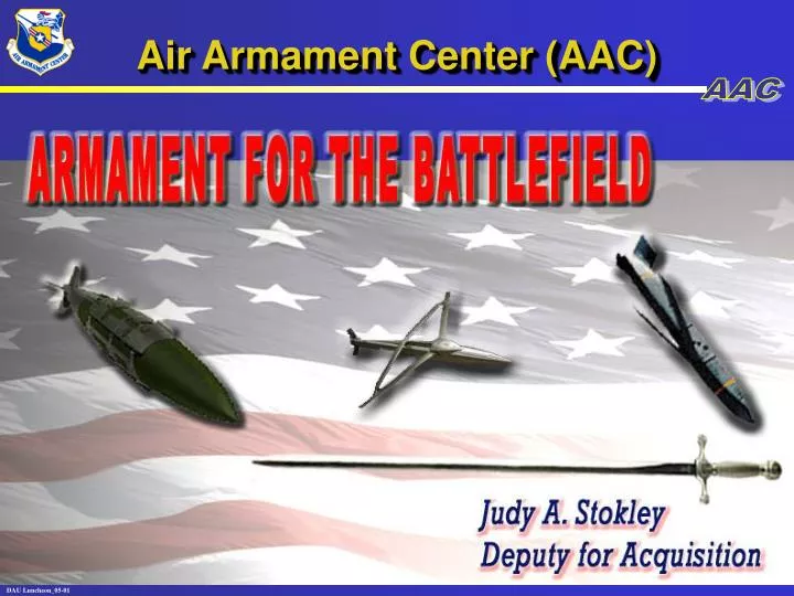 air armament center aac n.