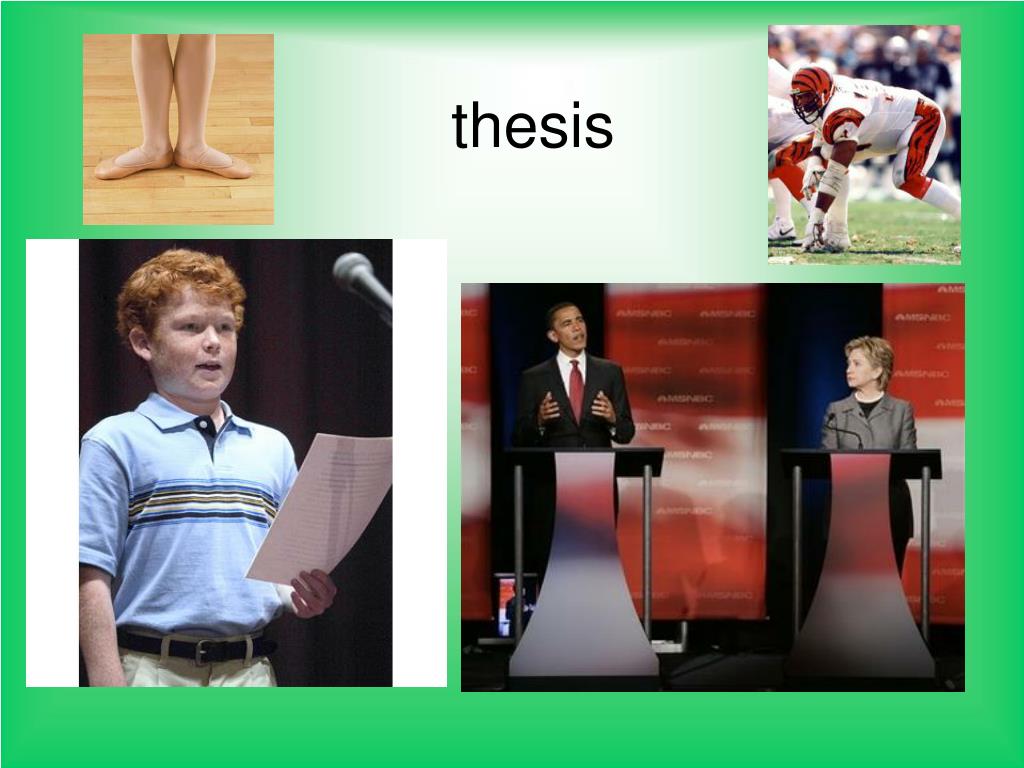 thesis is latin or greek word
