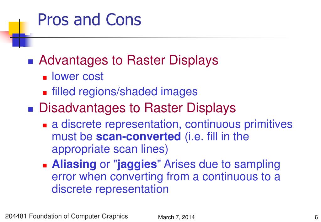 advantages of raster images advantages of raster images