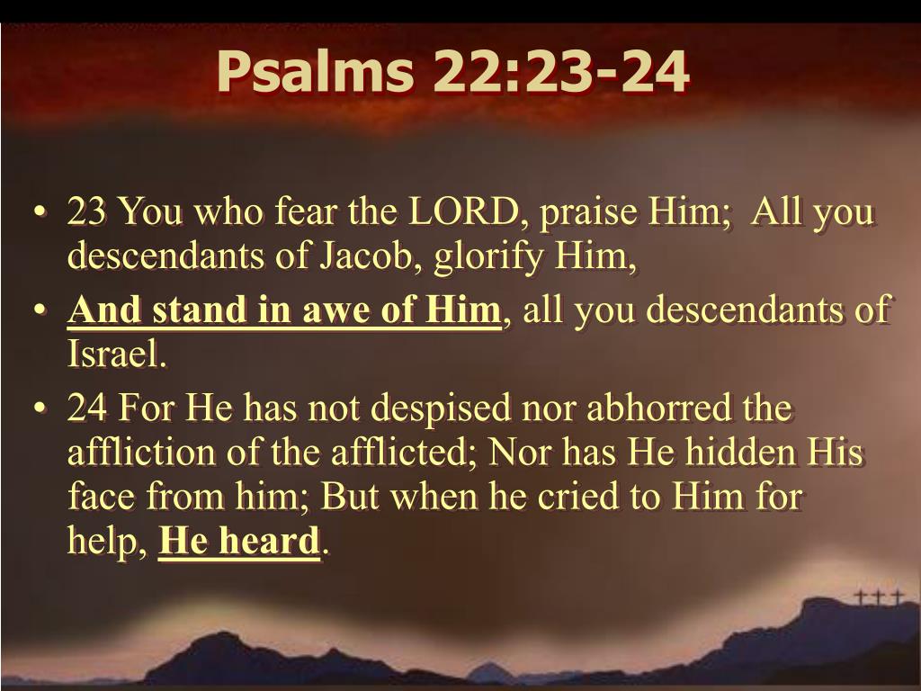 Psalm 22 23 24 ShellyJannat
