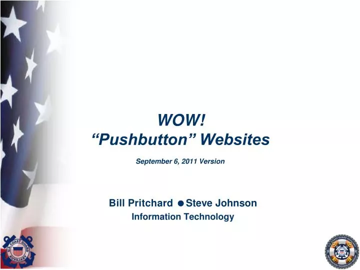 wow pushbutton websites september 6 2011 version n.