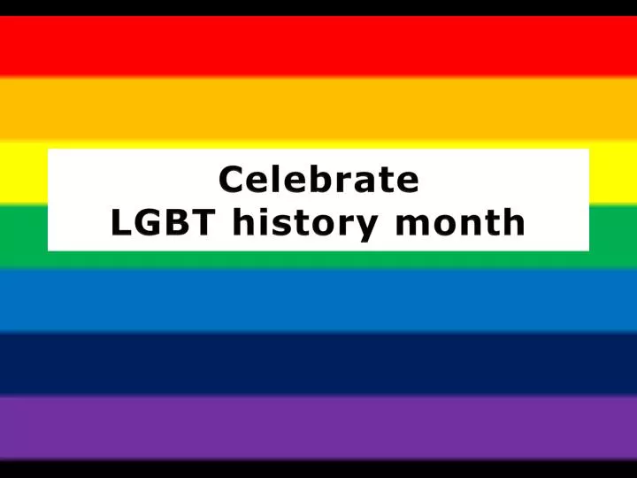 celebrate lgbt history month n.