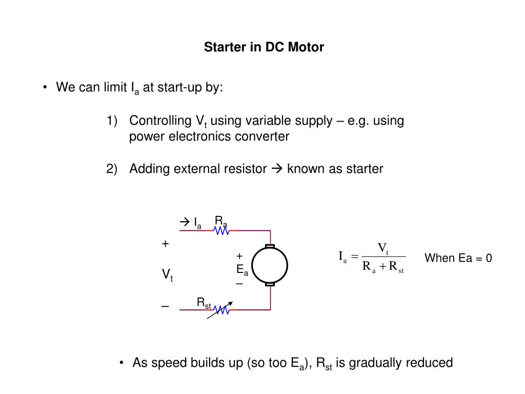 PPT - DC MOTORS PowerPoint Presentation, free download - ID:174312