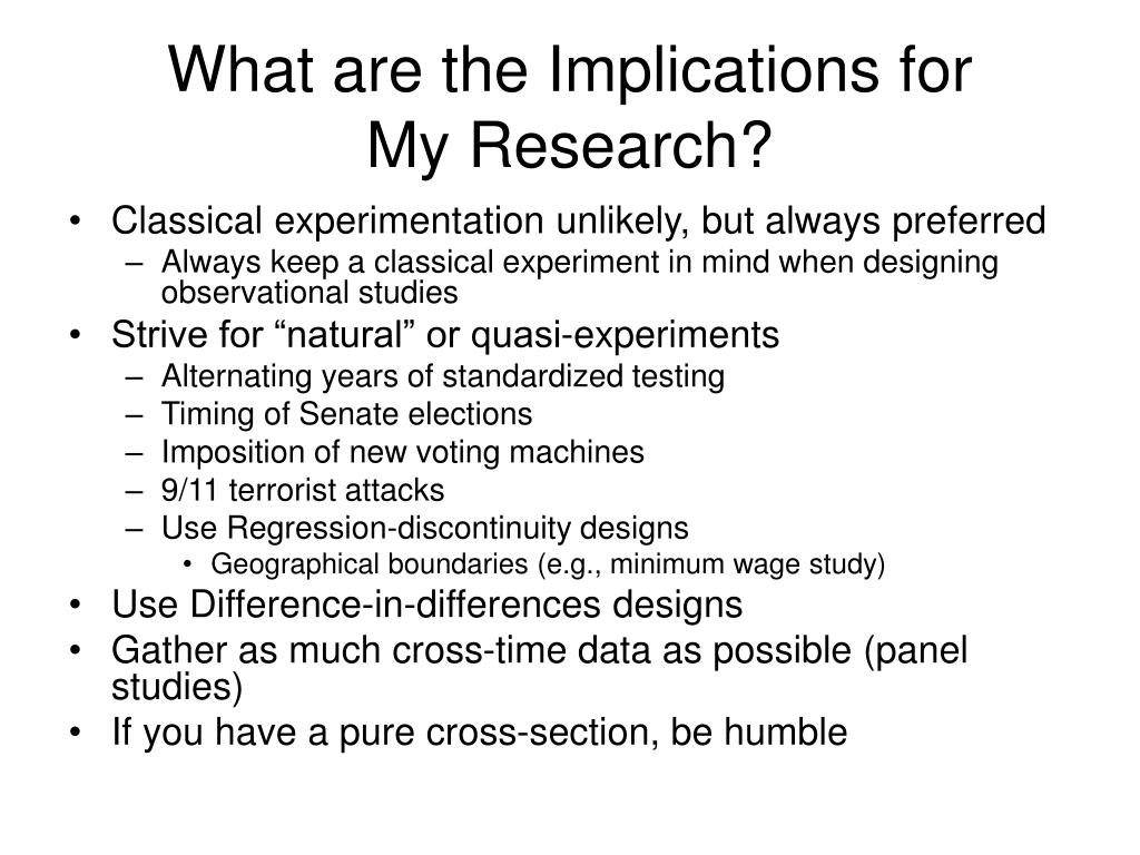 implications for future research meaning