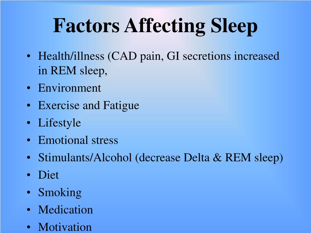 PPT - Stressors that Affect Cognition &amp;Perception Sensory Sleep  PowerPoint Presentation - ID:174939