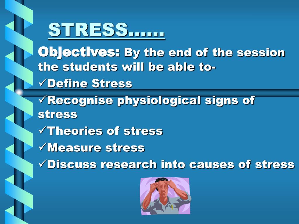 oral presentation of stress