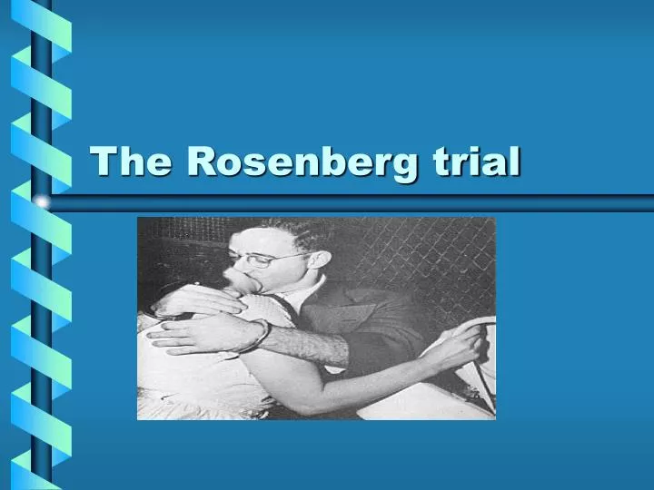 the rosenberg trial n.