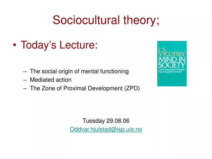 sociocultural theory essays sociocultural theory essays