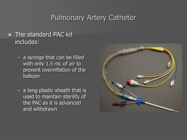 PPT Pulmonary Artery Catheter PowerPoint Presentation ID176256