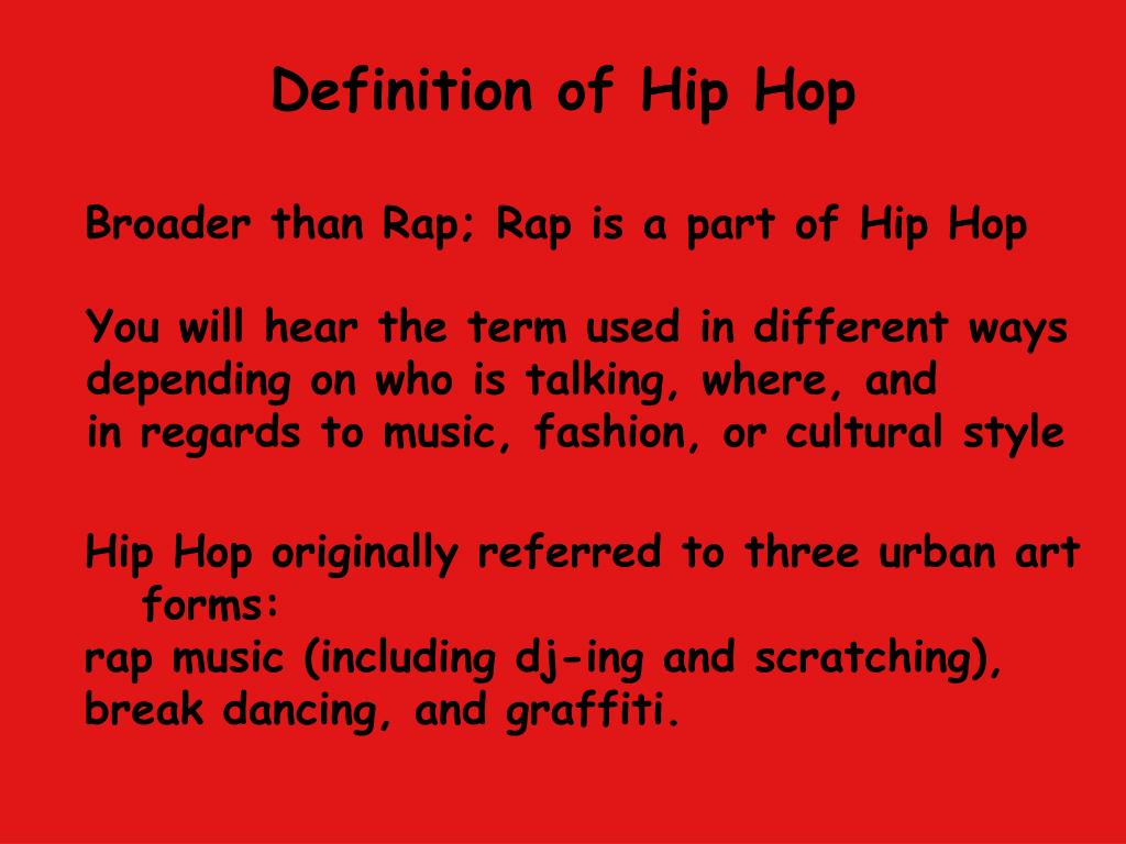 PPT Hip Hop PowerPoint Presentation, free download ID177321