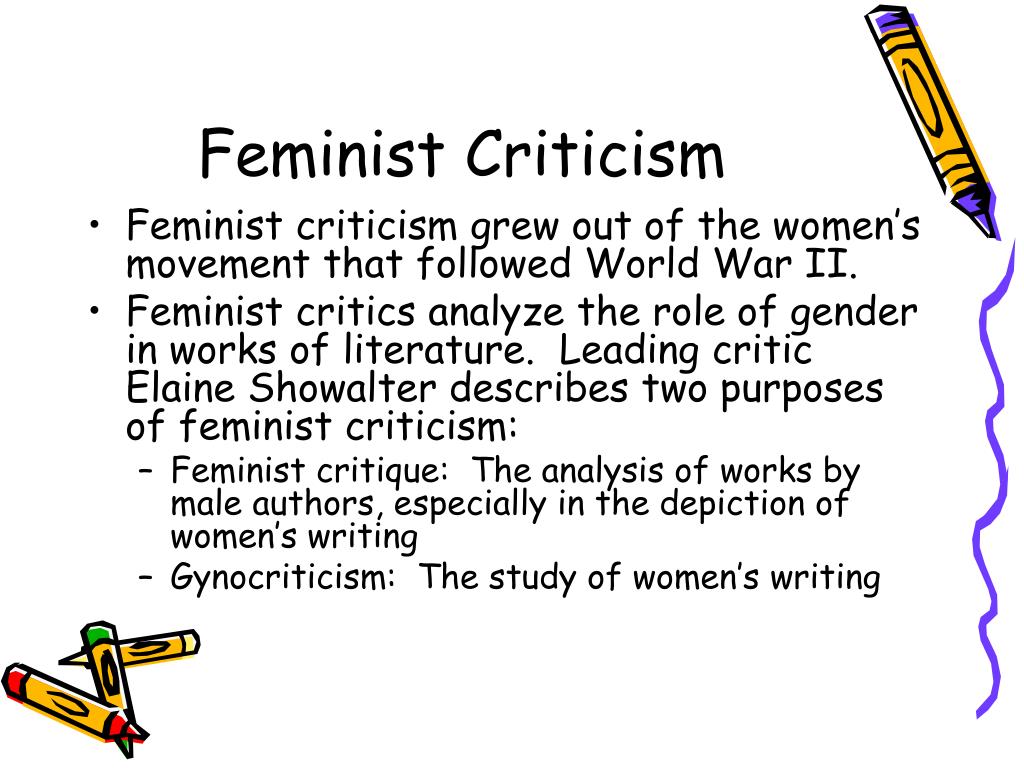 feminist literary criticism thesis statement