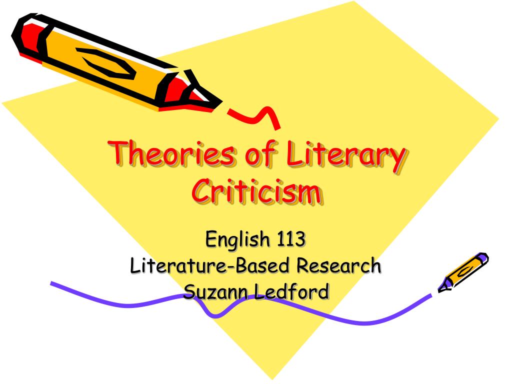 research and literary criticism