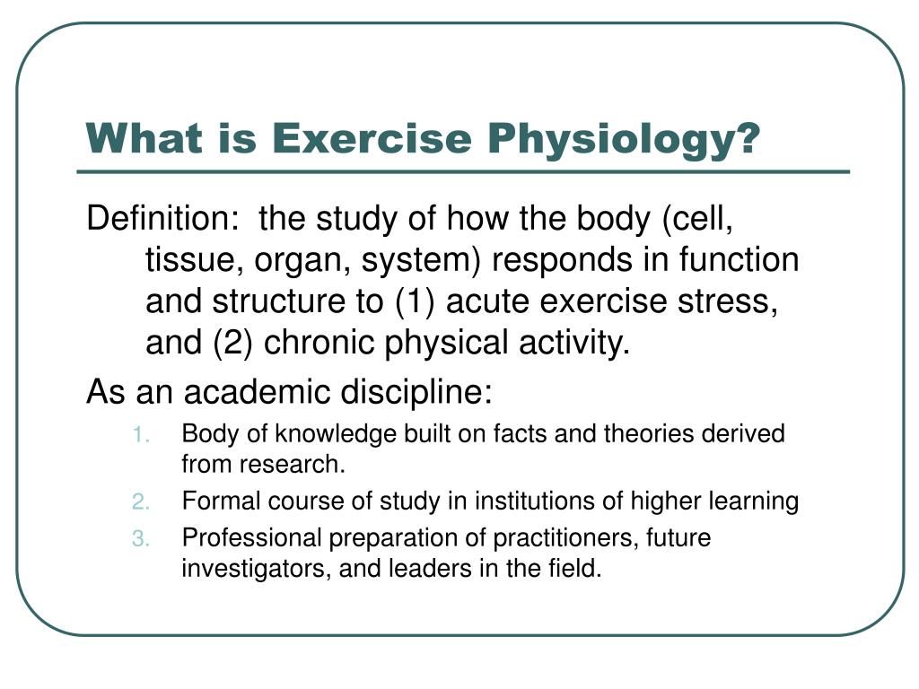 what can i do with a phd in exercise physiology