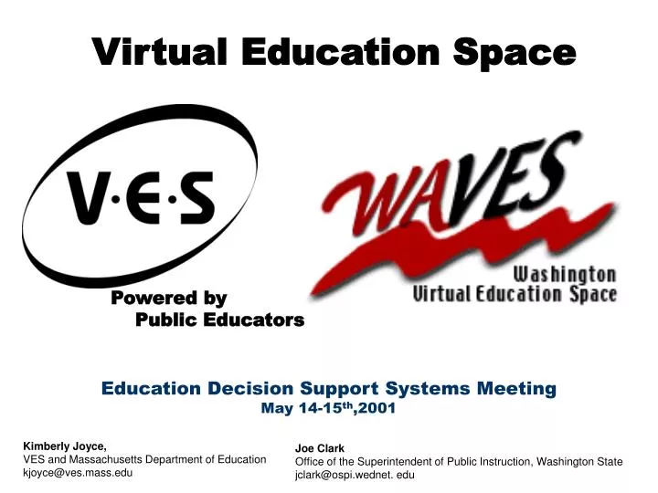 virtual education space n.