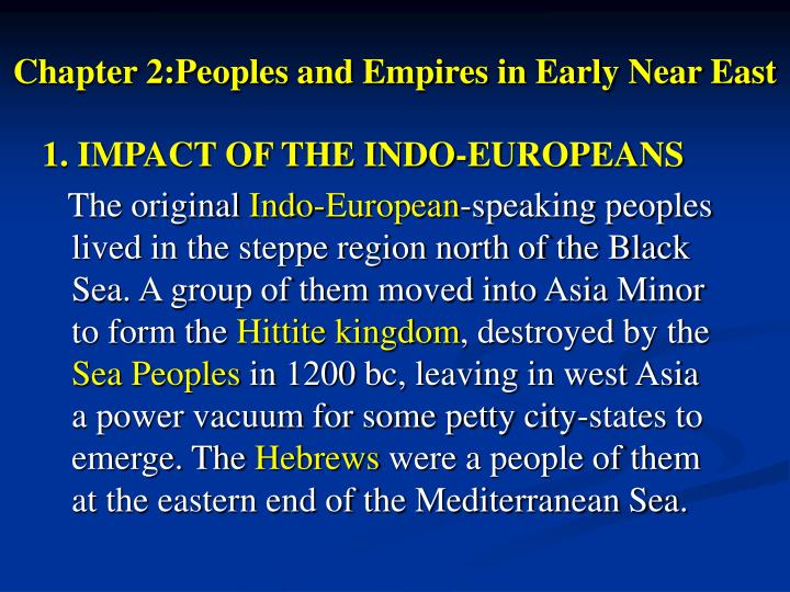 chapter 2 peoples and empires in early near east n.