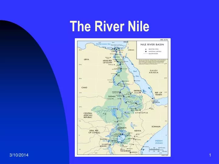 the river nile n.