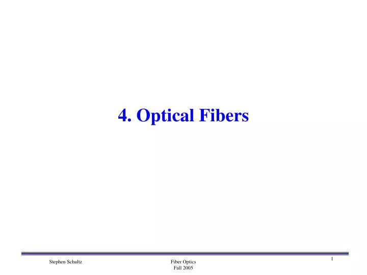 4 optical fibers n.