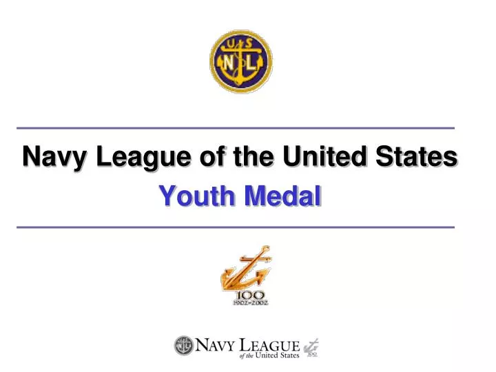 navy league of the united states youth medal n.