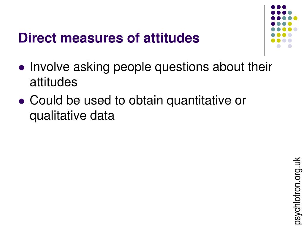 a researcher who measures attitudes by assessing whether white